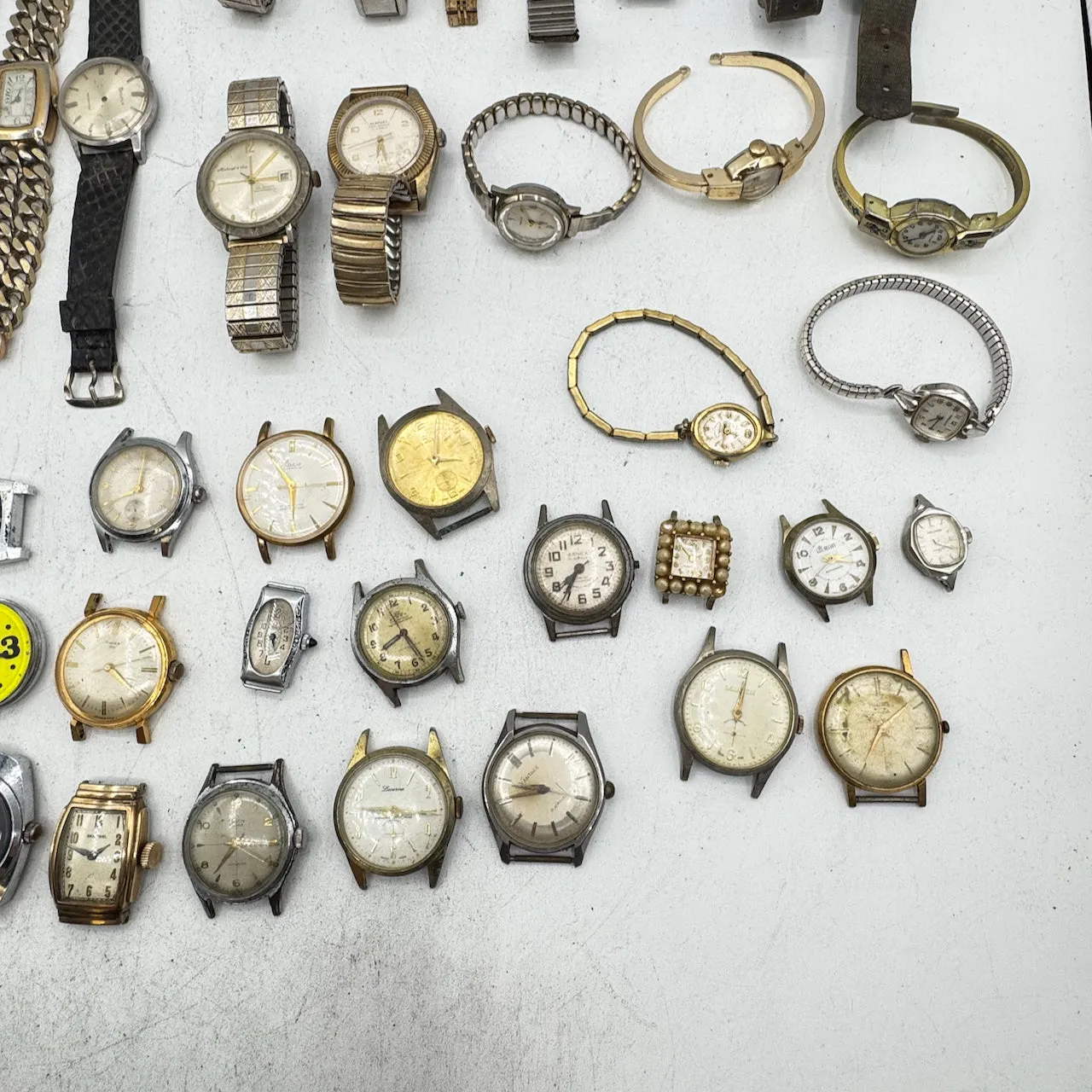 Vintage Bulova, Caravelle, Gruen, etc. Lot of 50 Mechanical Wristwatch 4