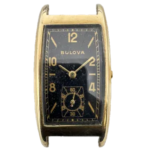 Vintage Bulova Curvex Style Men's Mechanical Wristwatch 7 AH USA 10k GF