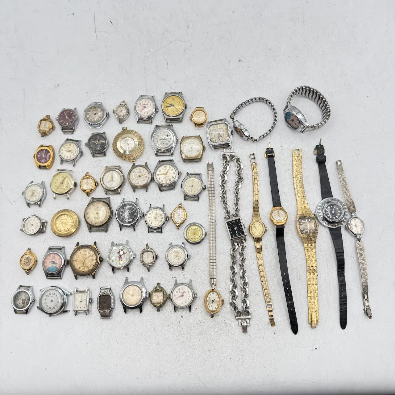 Vintage Caravelle, Timex, Benrus, etc. Lot of 50 Ladies Mechanical Wristwatch 5