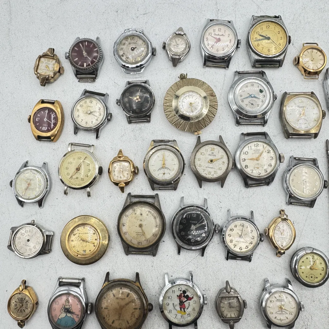 Vintage Caravelle, Timex, Benrus, etc. Lot of 50 Ladies Mechanical Wristwatch 5