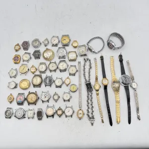 Vintage Caravelle, Timex, Benrus, etc. Lot of 50 Ladies Mechanical Wristwatch 5