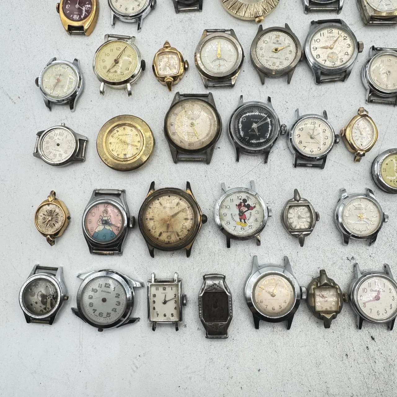 Vintage Caravelle, Timex, Benrus, etc. Lot of 50 Ladies Mechanical Wristwatch 5