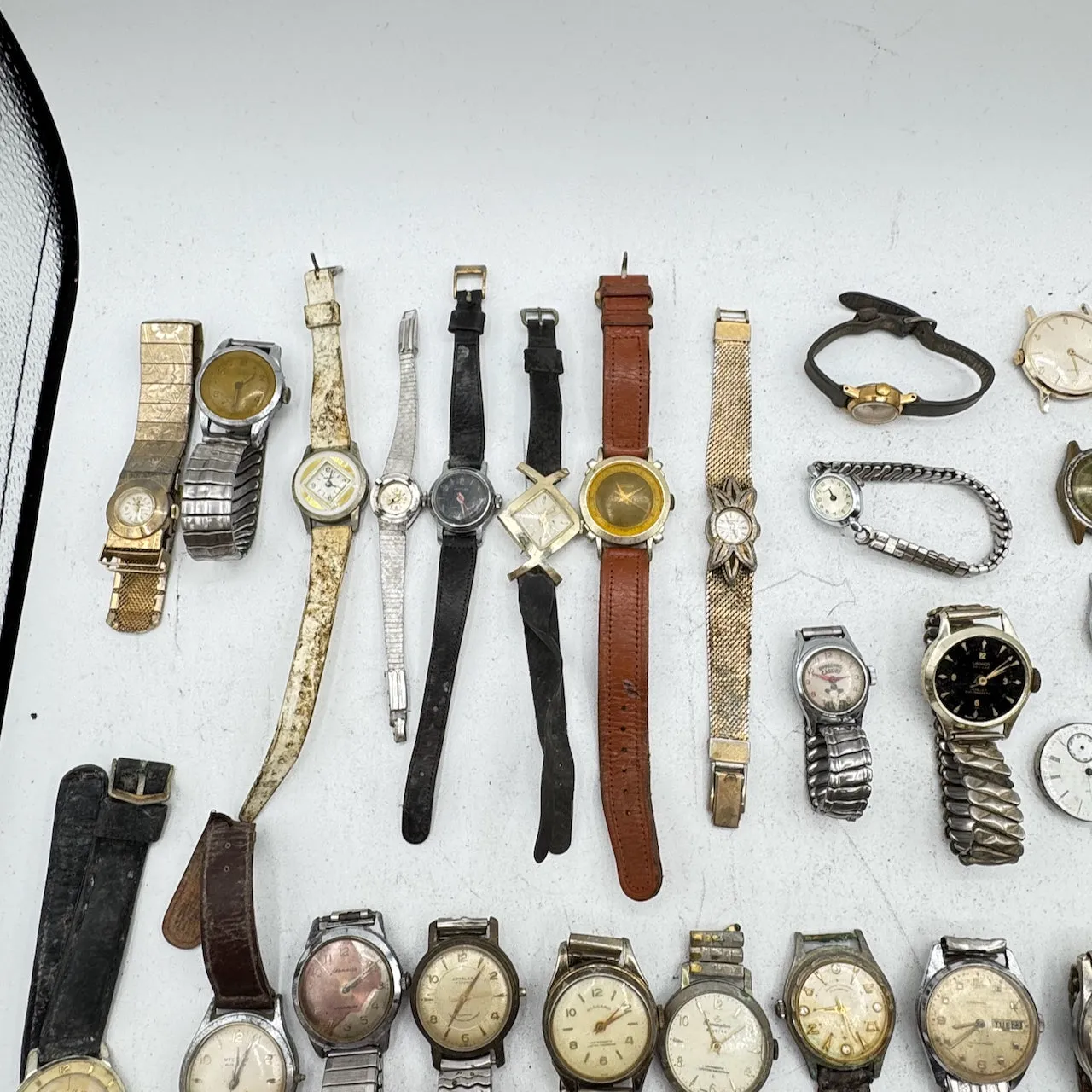 Vintage Caravelle, Westclox, Timex, etc. Lot of 50 Mechanical Wristwatch 7