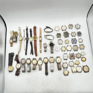 Vintage Caravelle, Westclox, Timex, etc. Lot of 50 Mechanical Wristwatch 7
