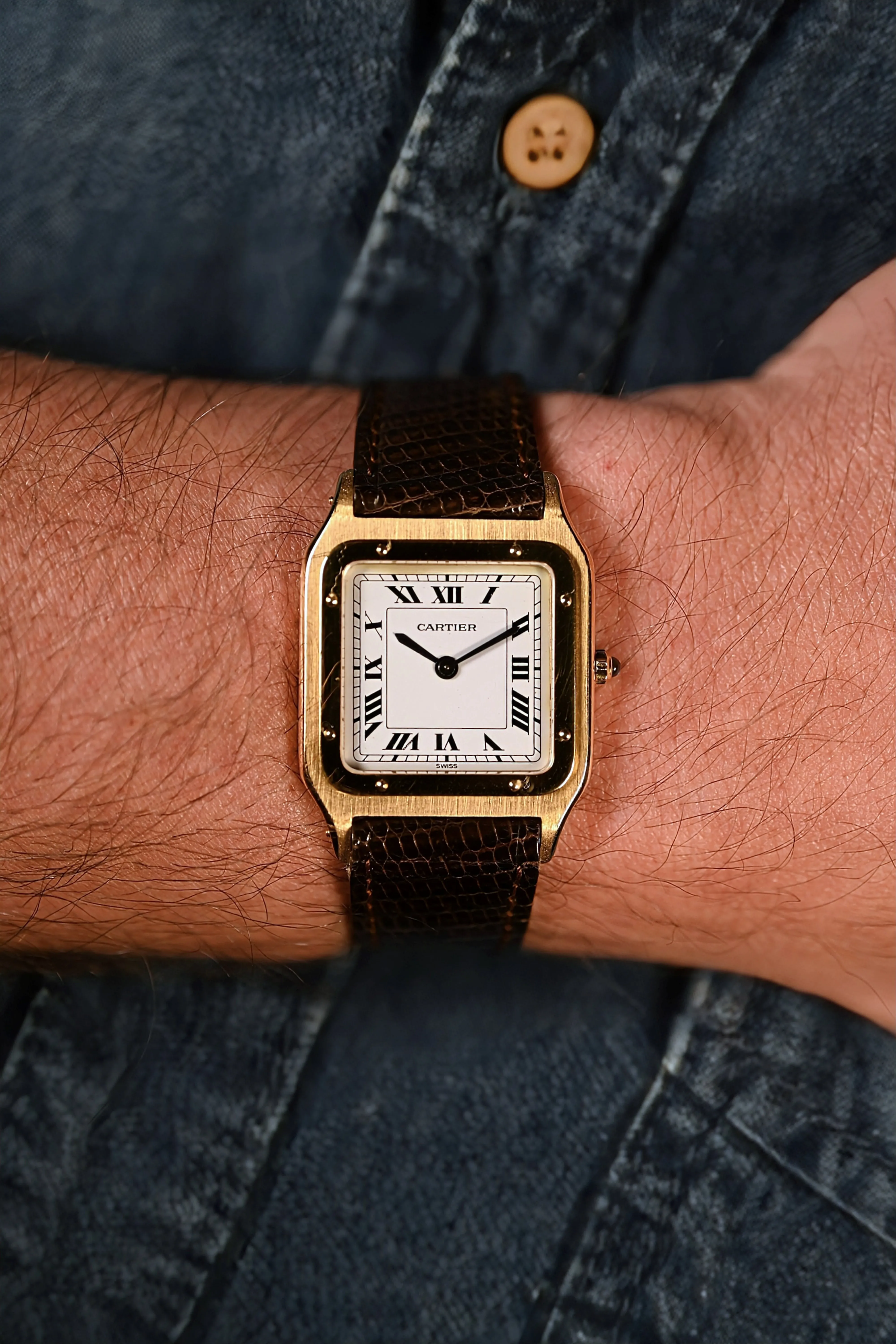 Vintage Cartier Santos Dumont - Extra Plate (Ultra Thin)