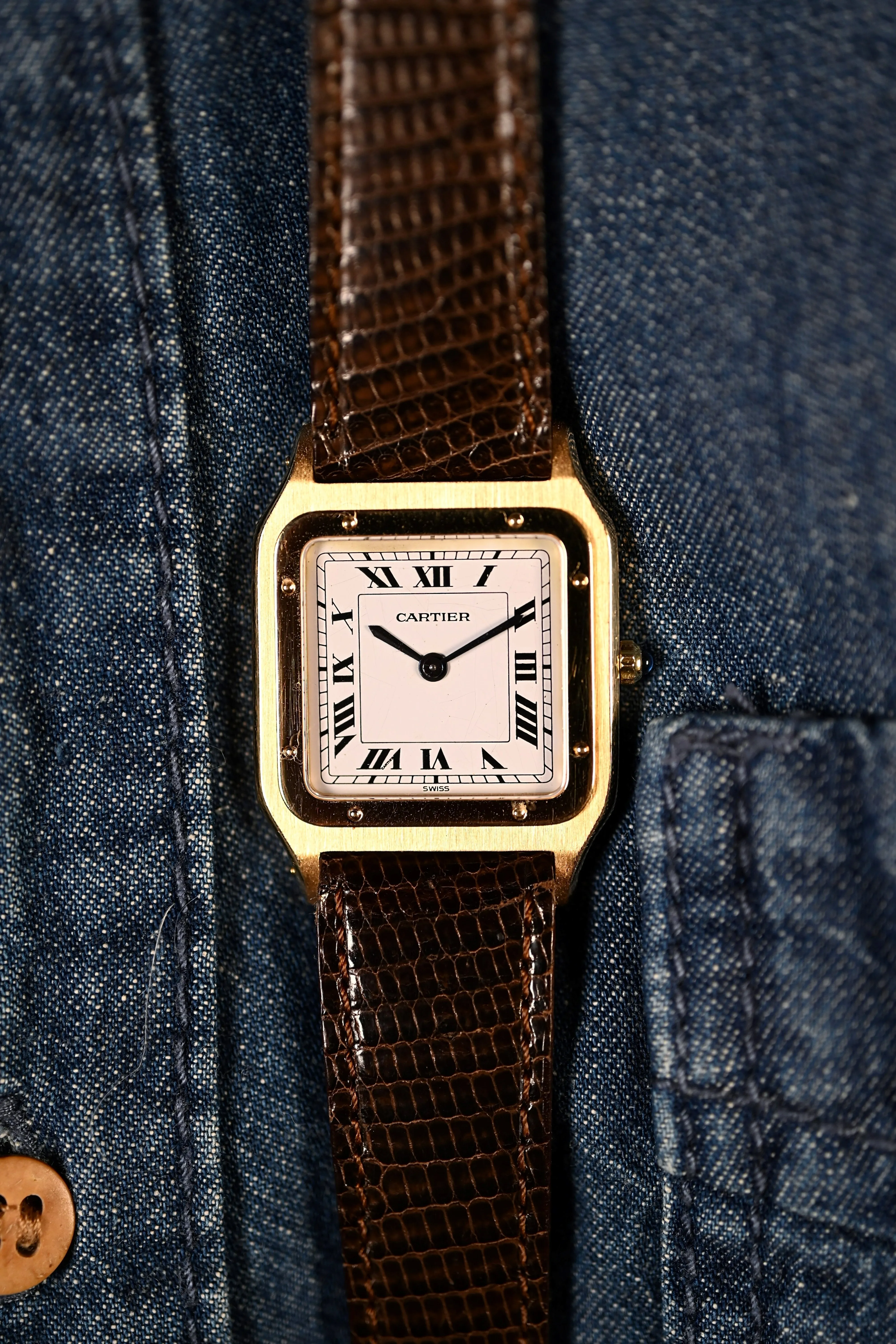 Vintage Cartier Santos Dumont - Extra Plate (Ultra Thin)