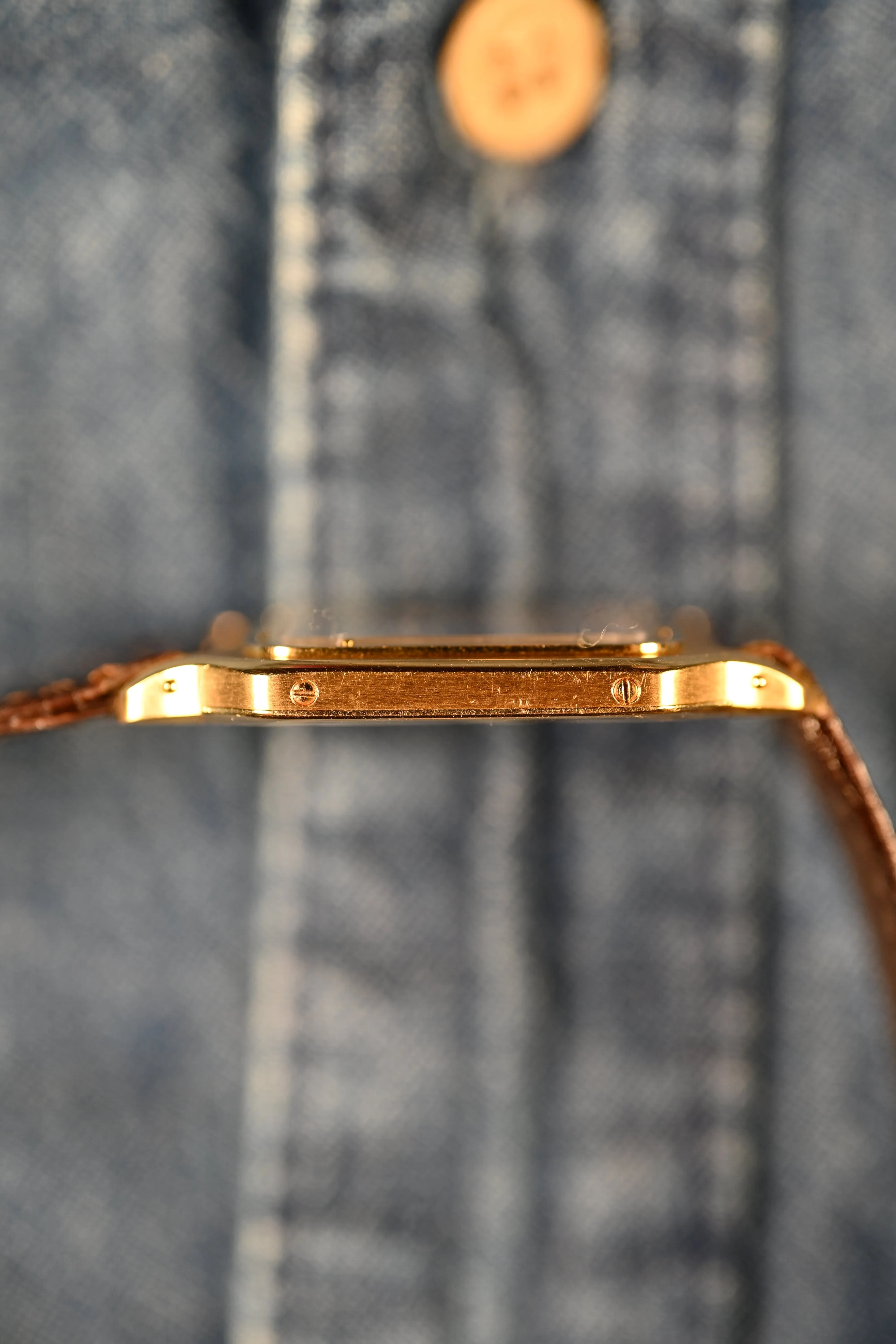 Vintage Cartier Santos Dumont - Extra Plate (Ultra Thin)