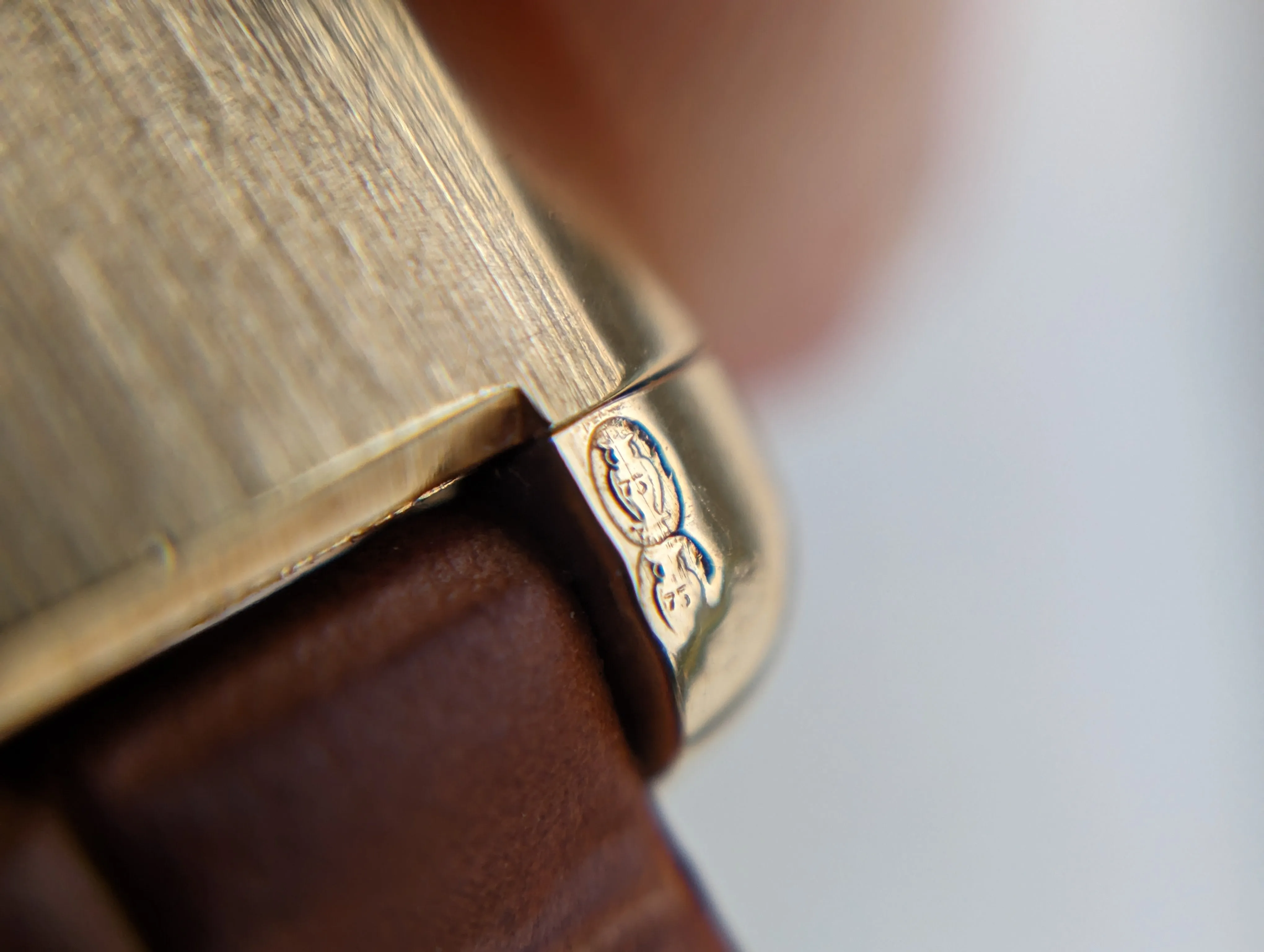 Vintage Cartier Tank Louis 78086 Paris Dial Double Owl