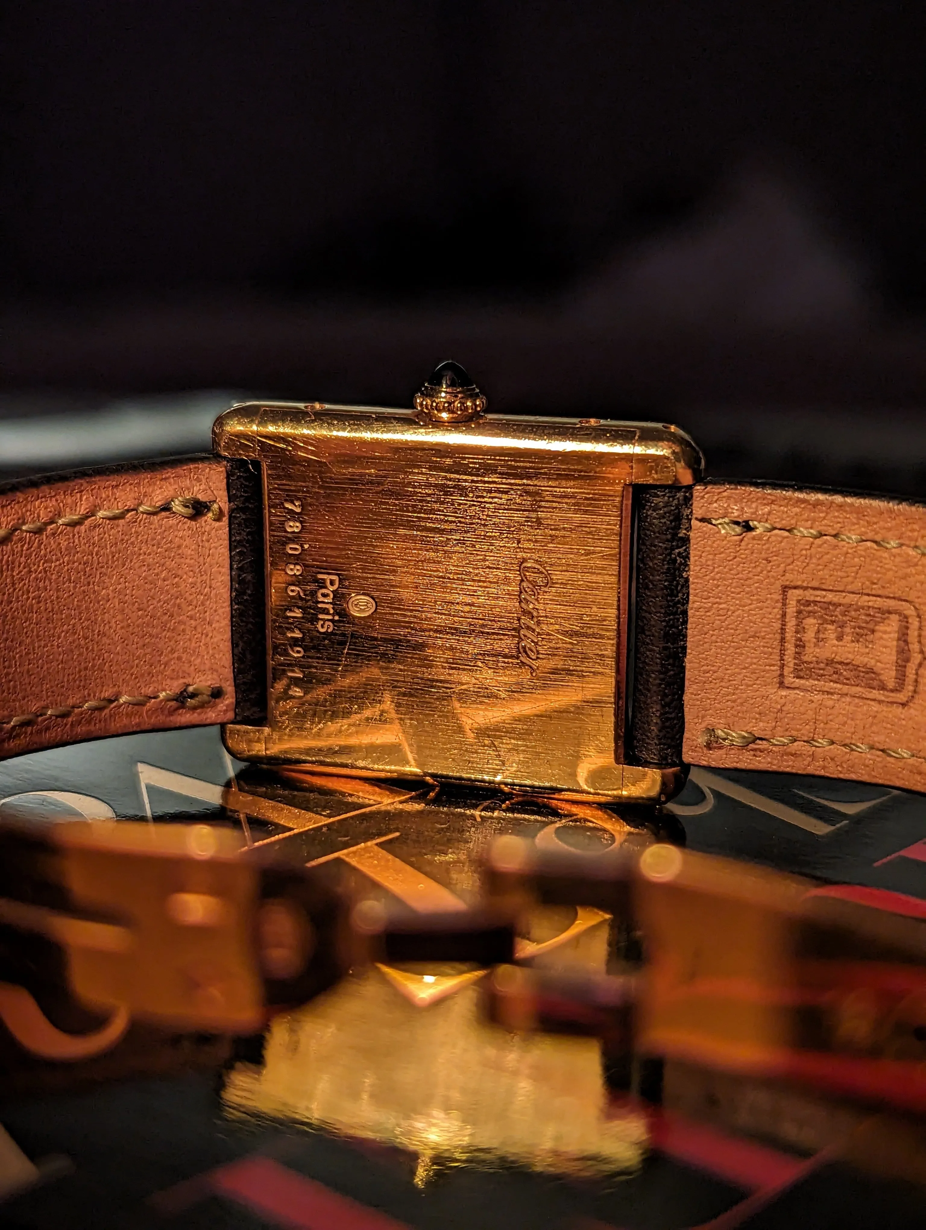Vintage Cartier Tank Louis - 78086 Paris Dial w/ deployment buckle