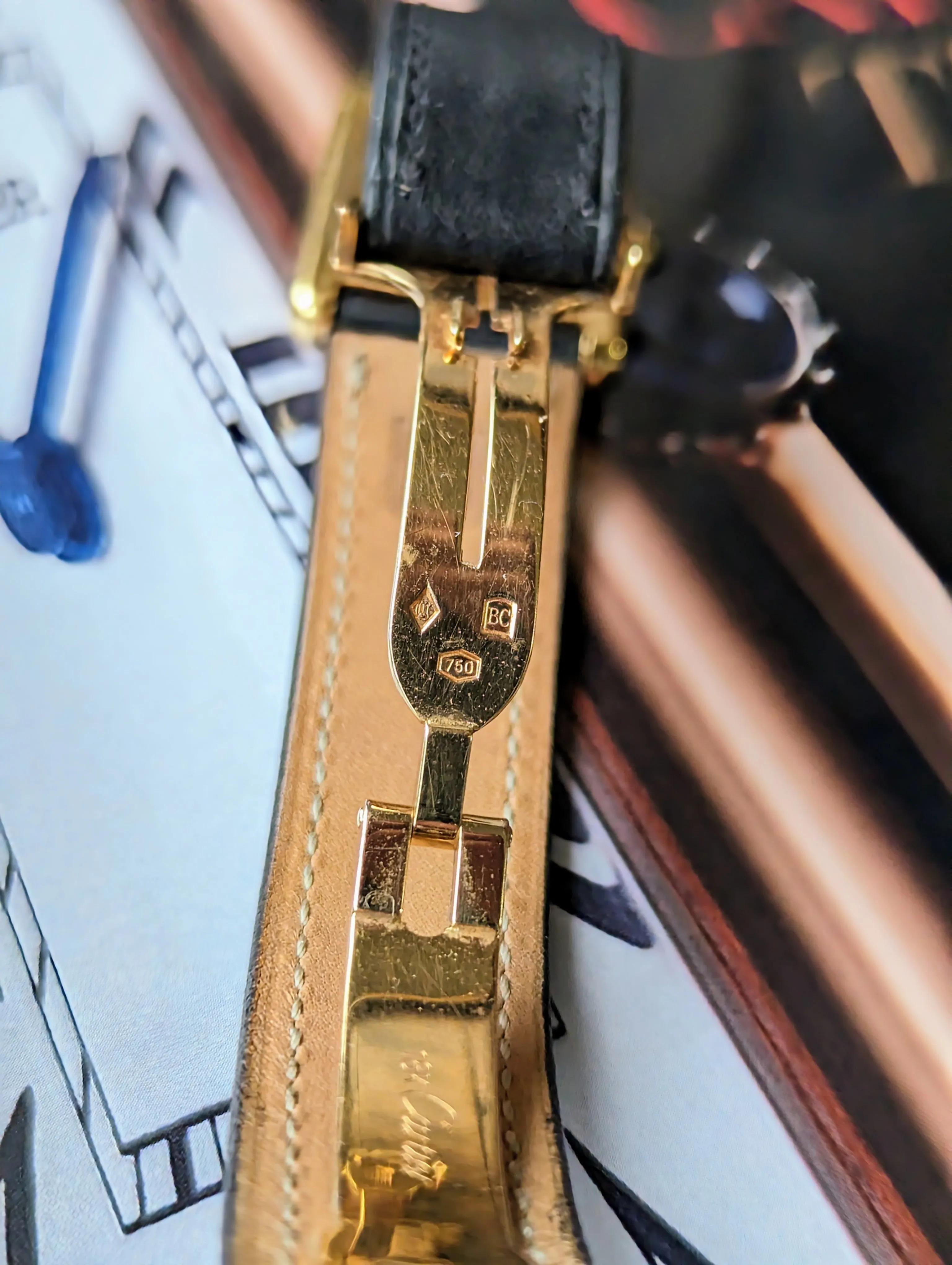 Vintage Cartier Tank Louis - 78086 Paris Dial w/ deployment buckle