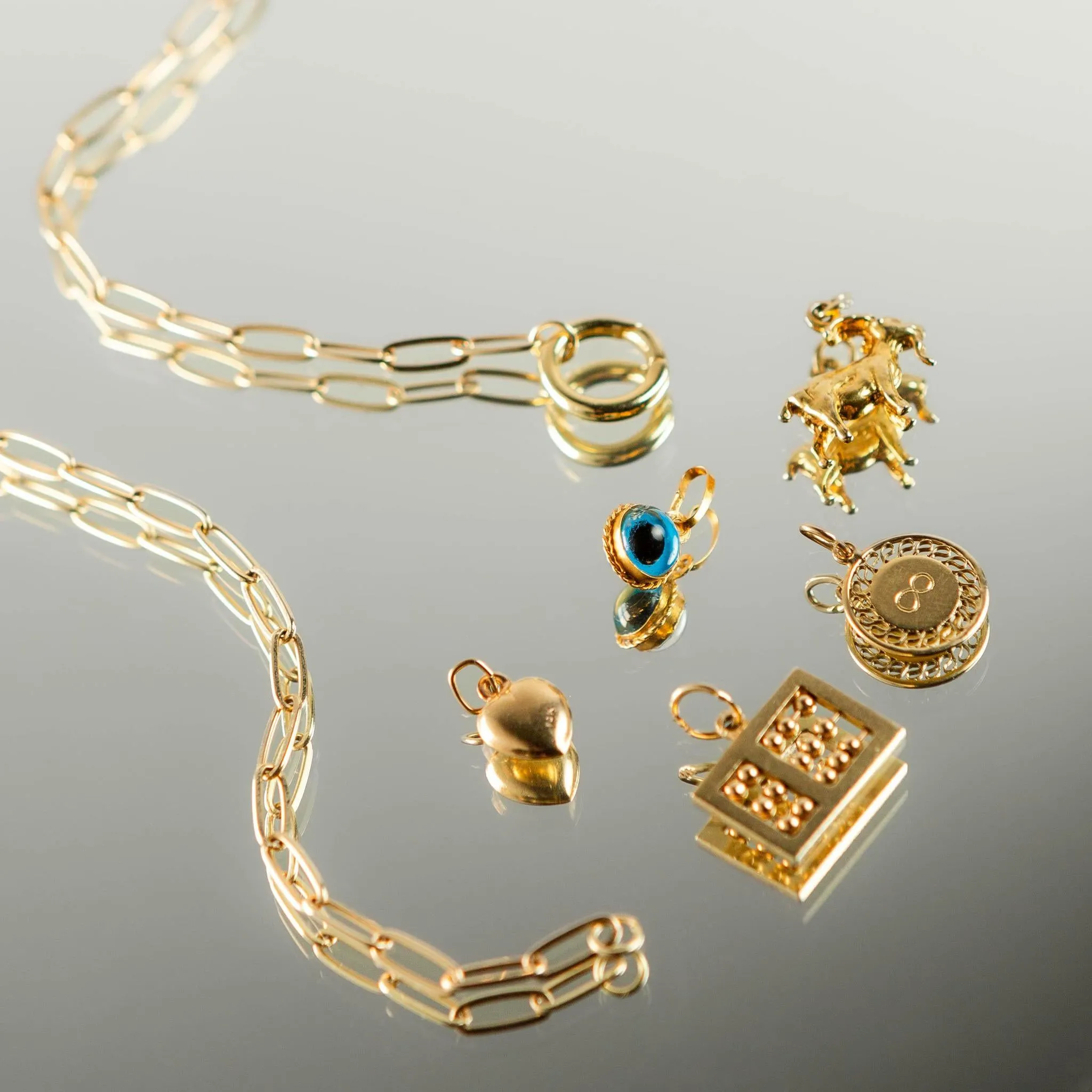 Vintage Charm | Ice Tongs | 14k Gold