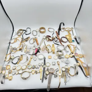 Vintage Citizen, Timex, Caravelle, etc. Lot of 100 Ladies Quartz Wristwatch 4
