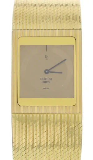 Vintage Concord 18k Yellow Gold 50.77.615