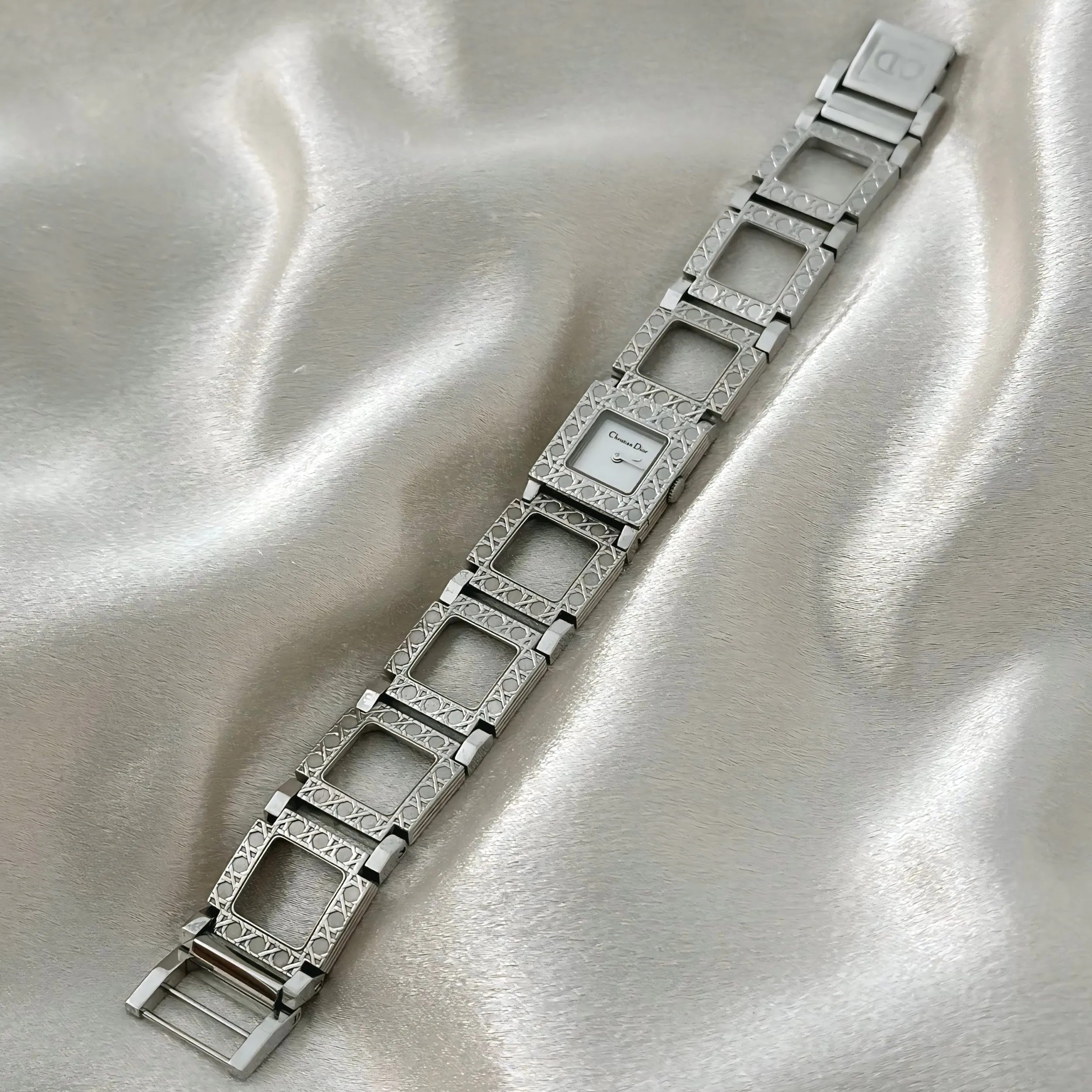 VINTAGE DIOR CRYSTAL INTERCHANGEABLE BAND WATCH