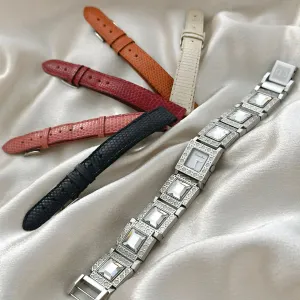 VINTAGE DIOR CRYSTAL INTERCHANGEABLE BAND WATCH
