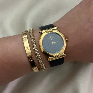 VINTAGE DIOR LEATHER WATCH