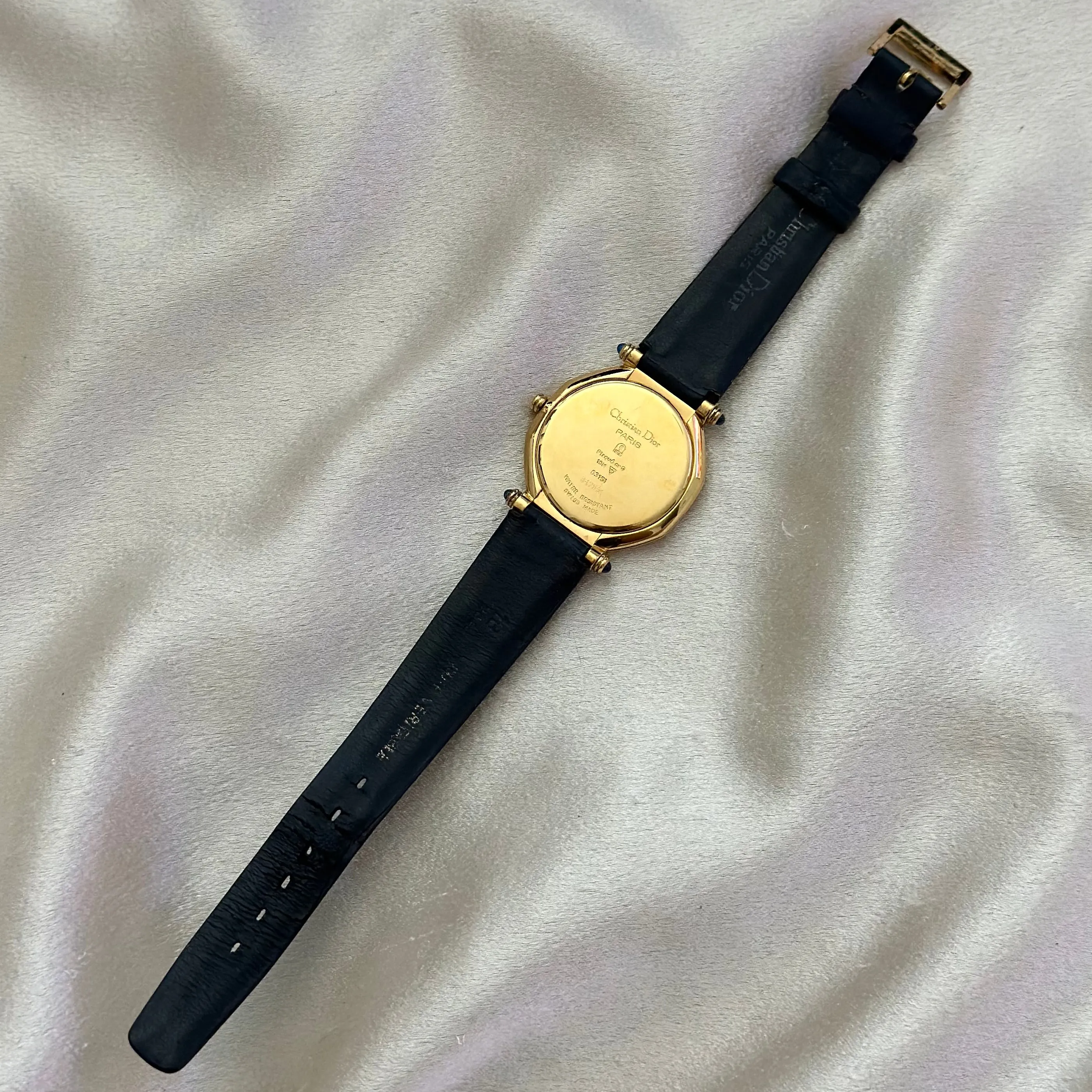 VINTAGE DIOR LEATHER WATCH