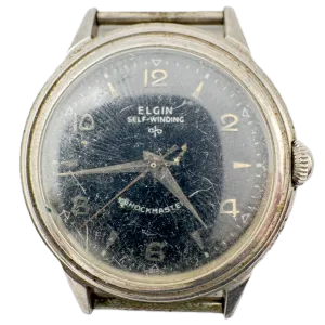 Vintage Elgin 6821 Niagara Men's Automatic Wristwatch 643 Swiss Steel