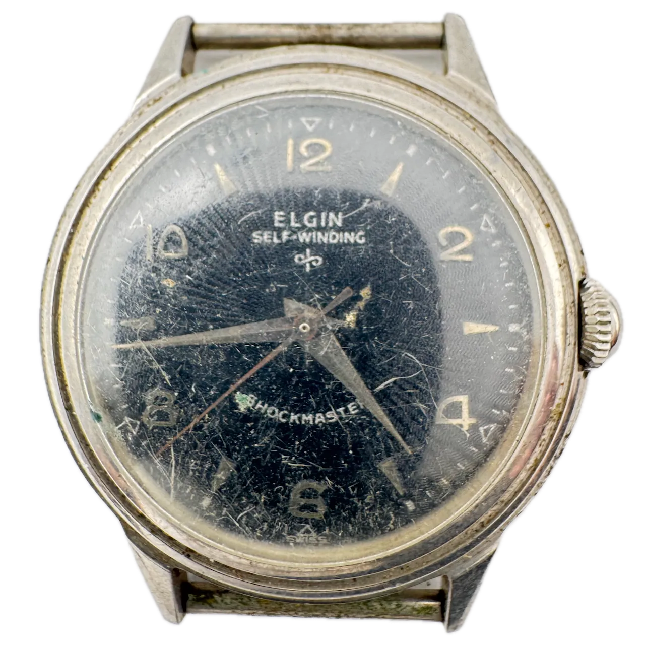 Vintage Elgin 6821 Niagara Men's Automatic Wristwatch 643 Swiss Steel