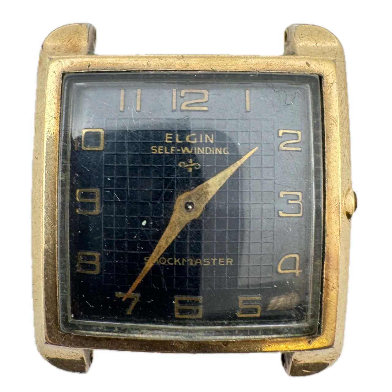 Vintage Elgin 6822 Lancer Men's Mechanical Wristwatch 645 Swiss 10k Gold Filled