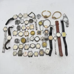 Vintage Elgin, Timex, Benrus, etc. Lot of 50 Mechanical Wristwatch 11