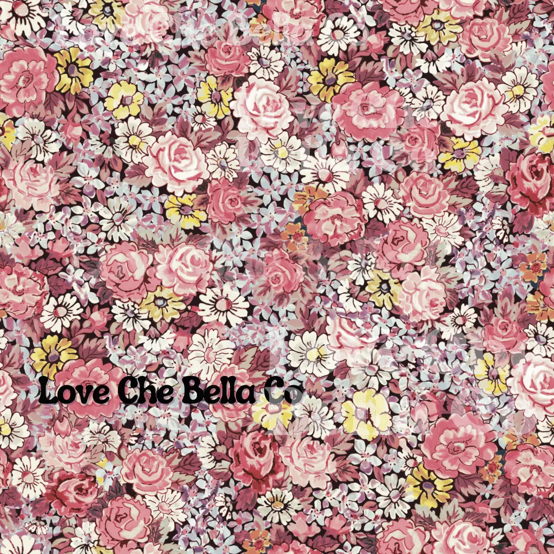 Vintage Floral Meadow - Seamless File