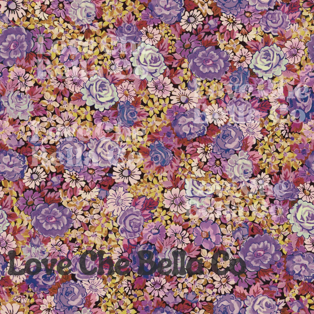 Vintage Floral Meadow - Seamless File