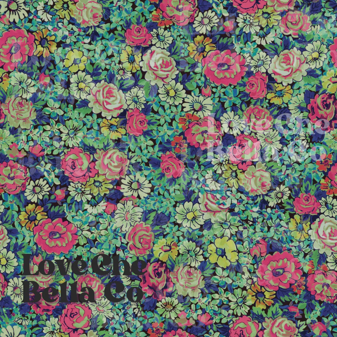Vintage Floral Meadow - Seamless File