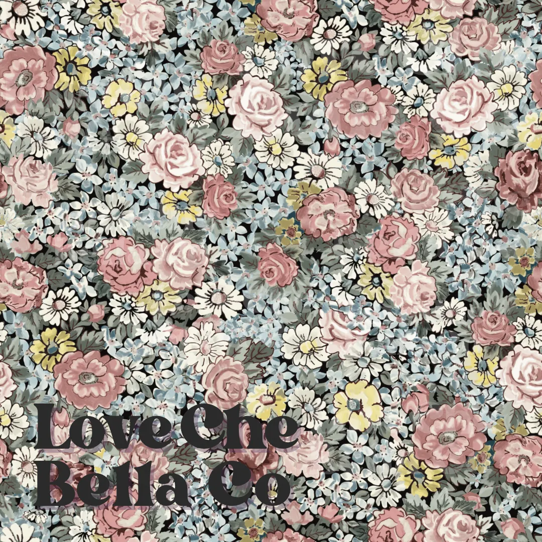 Vintage Floral Meadow - Seamless File