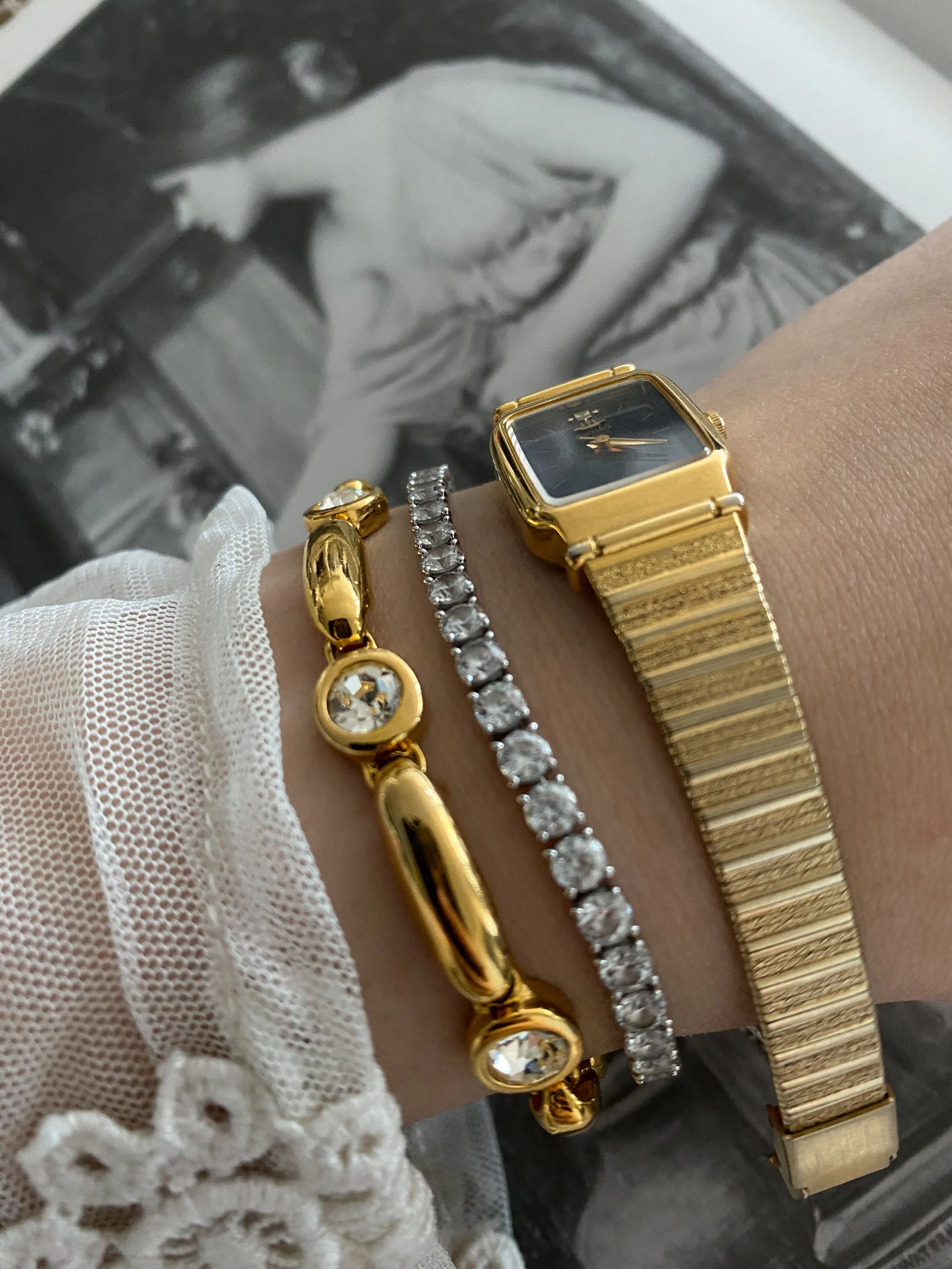 Vintage Gold Seiko Galaxy Ladies Watch from the 80s