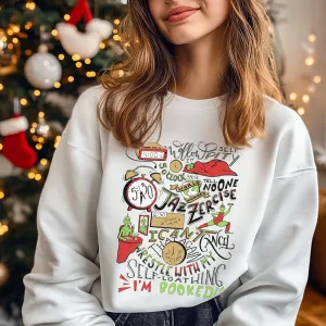 Vintage Grnch Typography Unisex Crewneck Sweatshirt