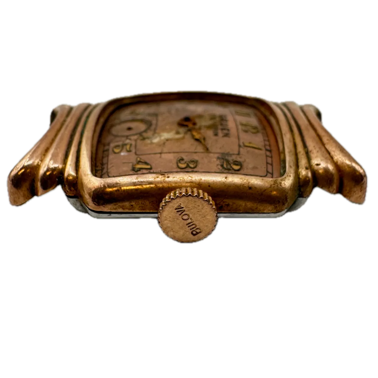 Vintage Gruen 406 447 "Banner" Men's Mechanical Wristwatch 406 10k Rose GF