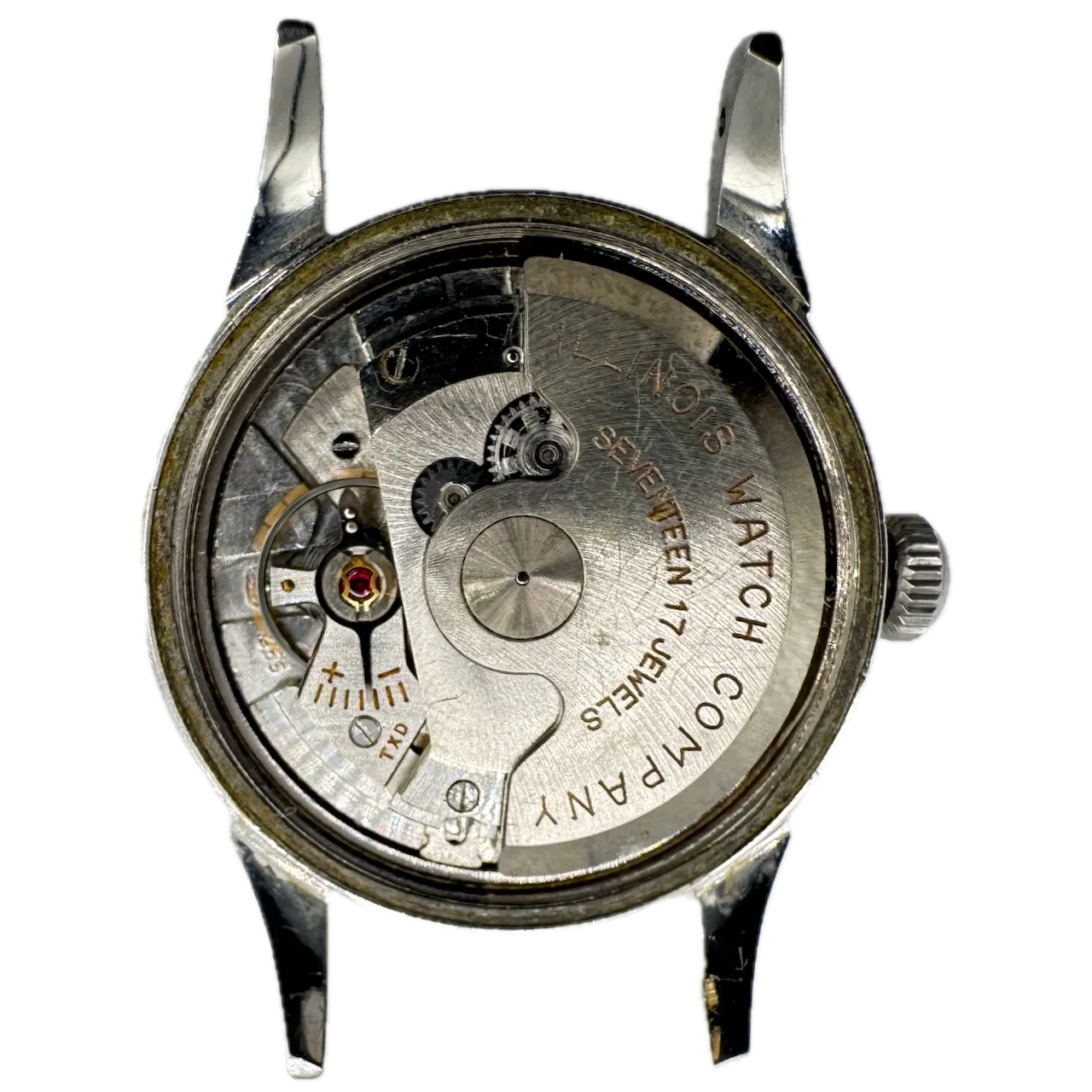 Vintage Hamilton 3516 Power Reserve Men's Automatic Wristwatch 1256 Swiss Steel