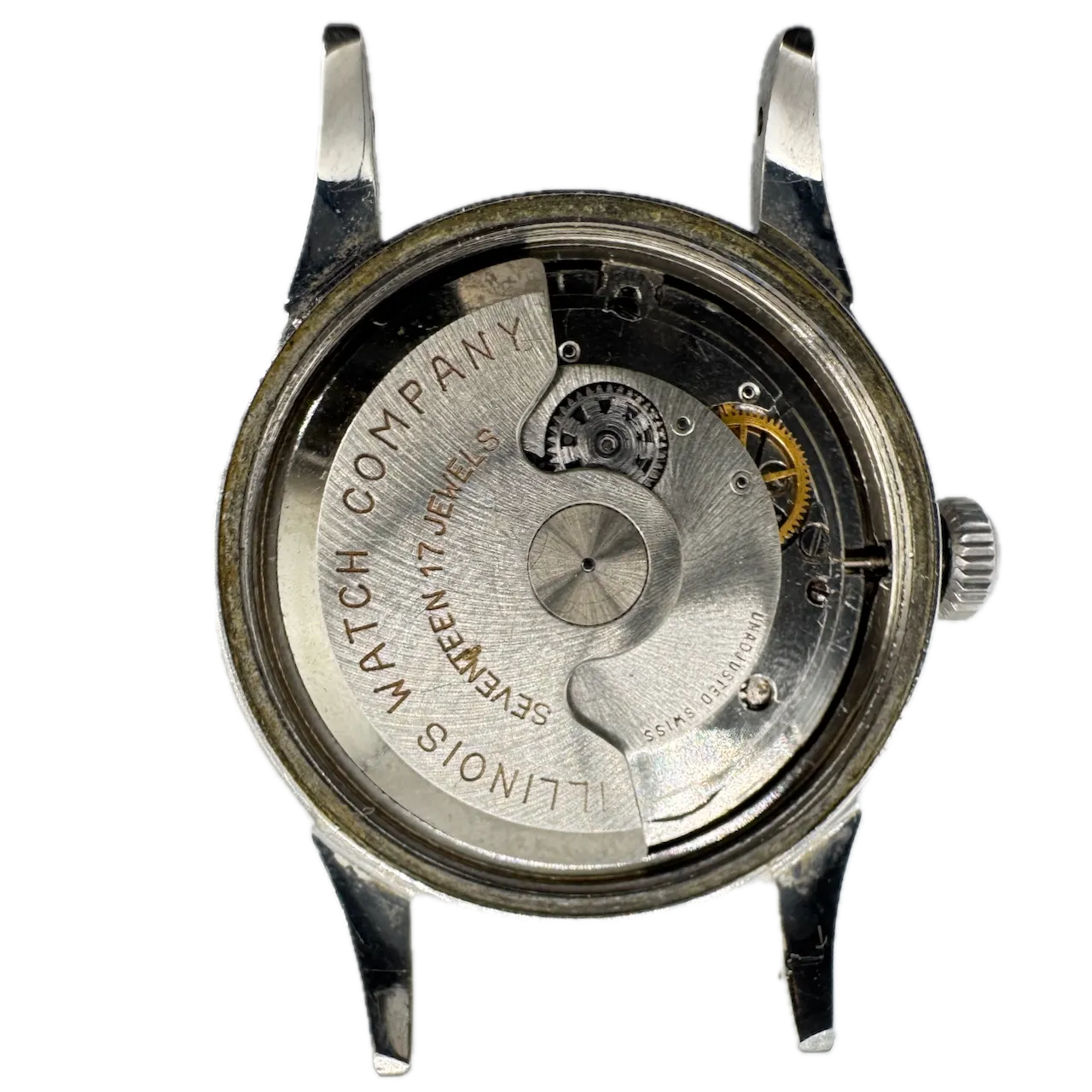 Vintage Hamilton 3516 Power Reserve Men's Automatic Wristwatch 1256 Swiss Steel