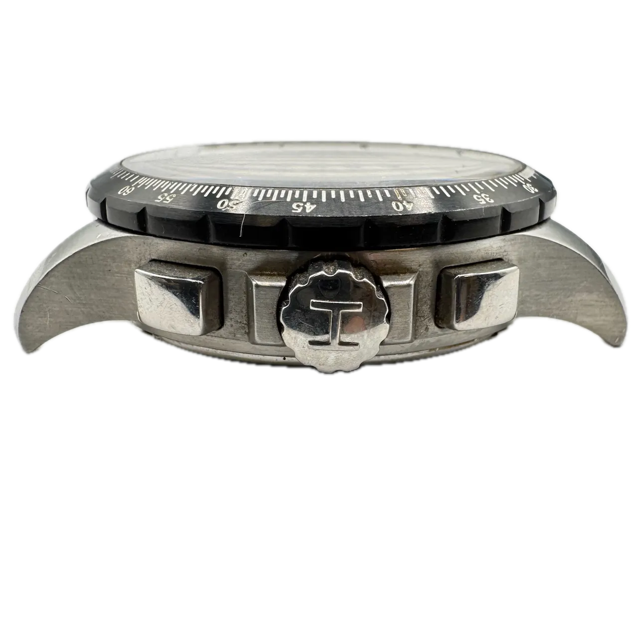 Vintage Hamilton Khaki X-Wind Men's Wristwatch Case for Chronograph 44mm Swiss