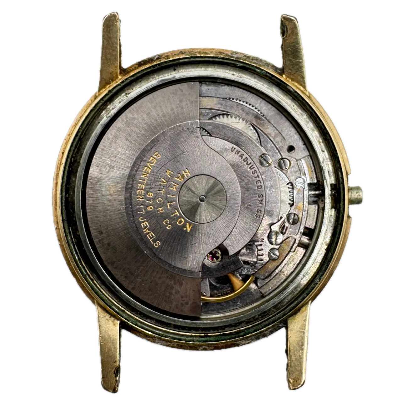 Vintage Hamilton Men's Automatic Wristwatch 679 Swiss Steel & 10k RGP