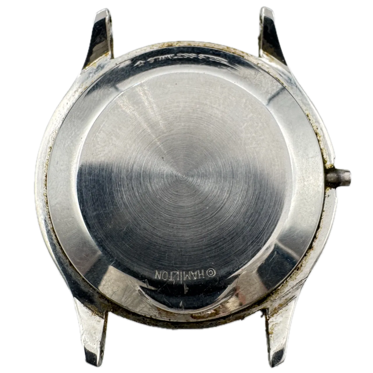 Vintage Hamilton Sunburst Date Armco Men's Electronic Wristwatch Swiss Steel