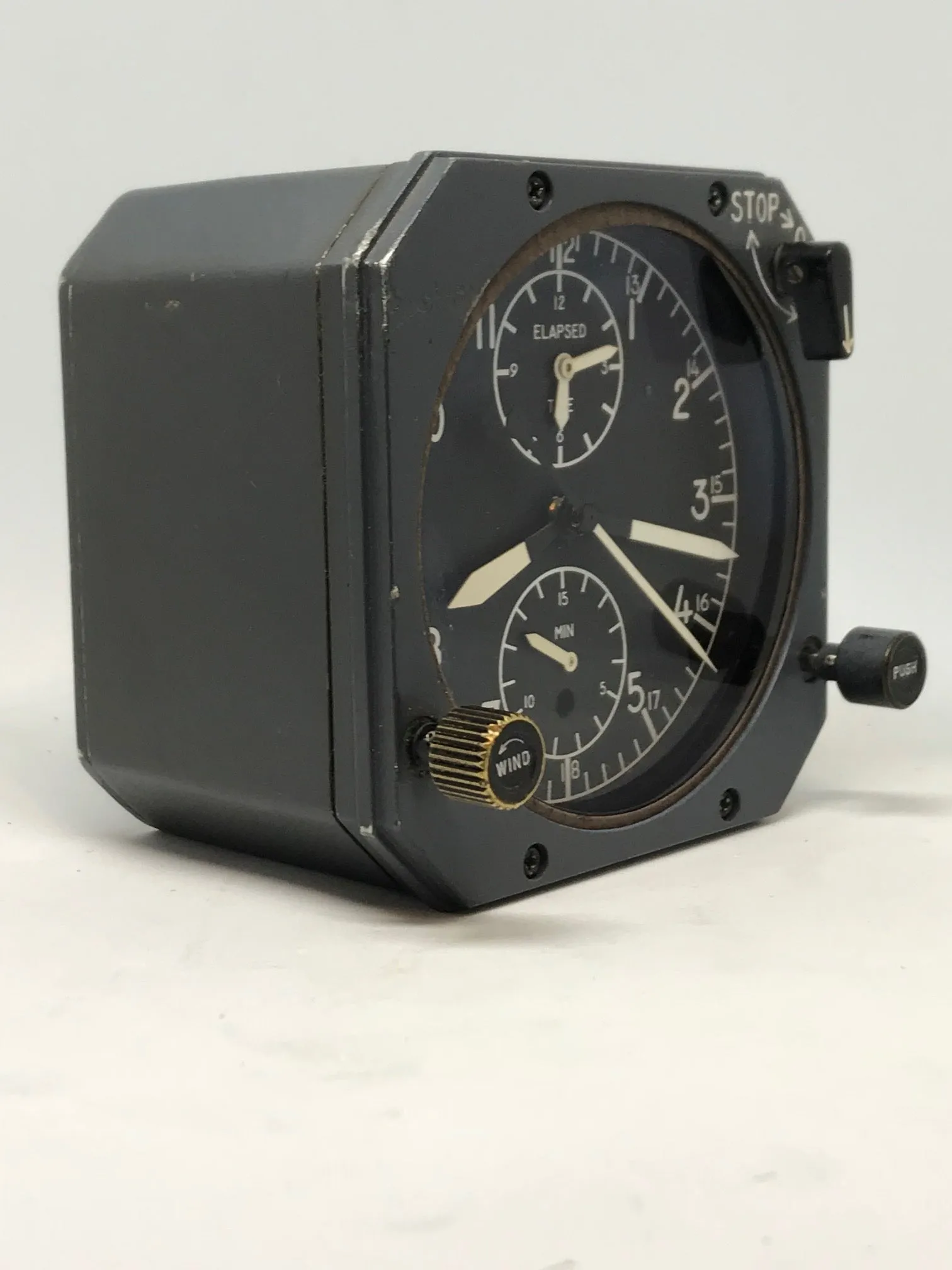 Vintage Jaeger LeCoultre ABU 1/A  Boeing Aircraft Clock