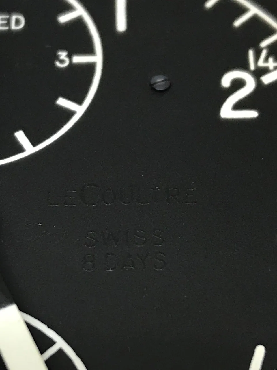 Vintage Jaeger LeCoultre ABU 1/A  Boeing Aircraft Clock