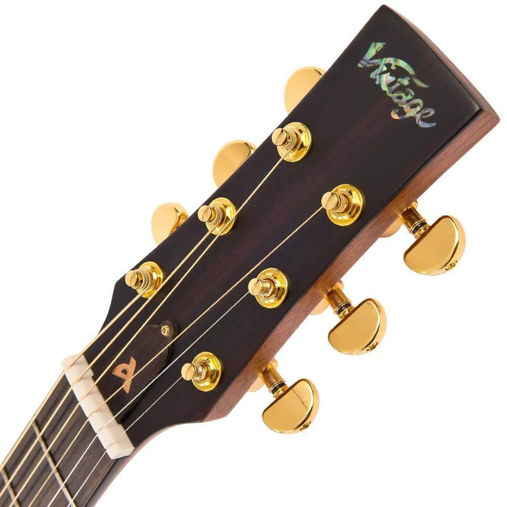 Vintage 'JG' Gordon Giltrap Signature Electro-Acoustic Guitar ~ Mahogany