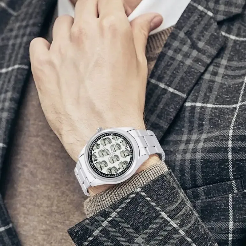 Vintage Montre acier