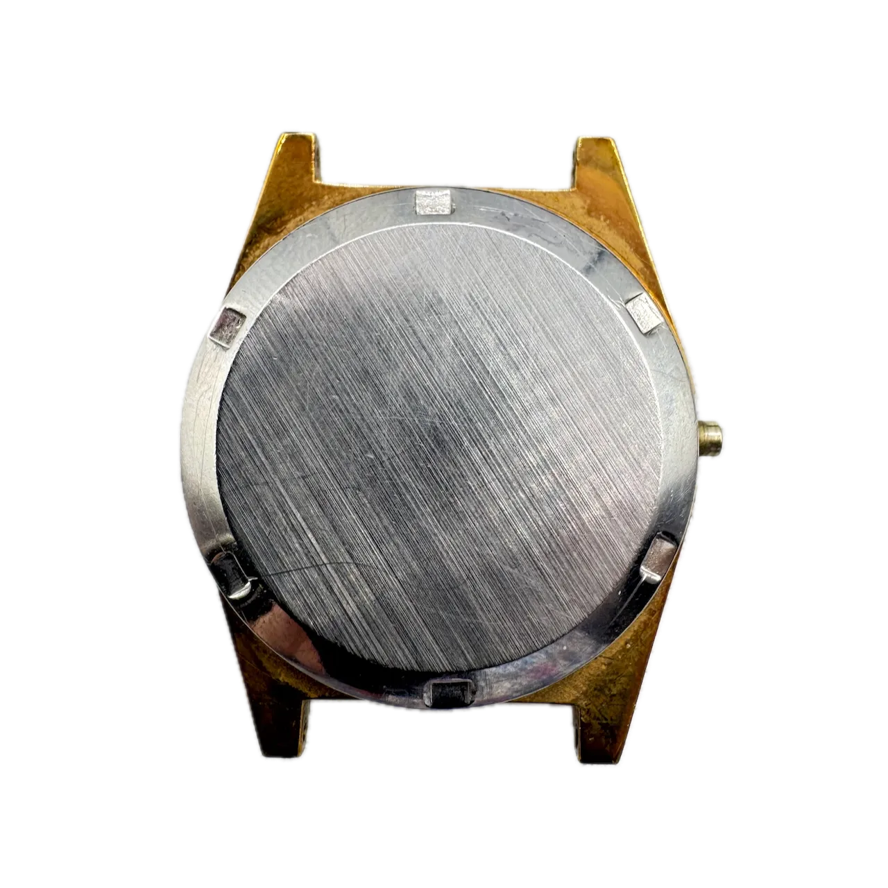 Vintage Omega 166.0163 Tonneau Sunburst Date Men's Automatic Wristwatch 1016