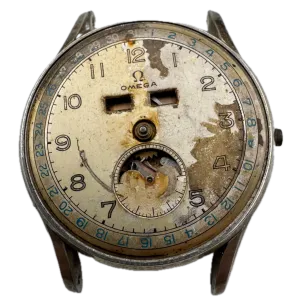 Vintage Omega 2471/1 Cosmic Moonphase Men's Mechanical Wristwatch 27 DLPC Steel