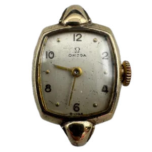 Vintage Omega 478470 Cocktail Ladies Mechanical Wristwatch P135 14k Gold Filled