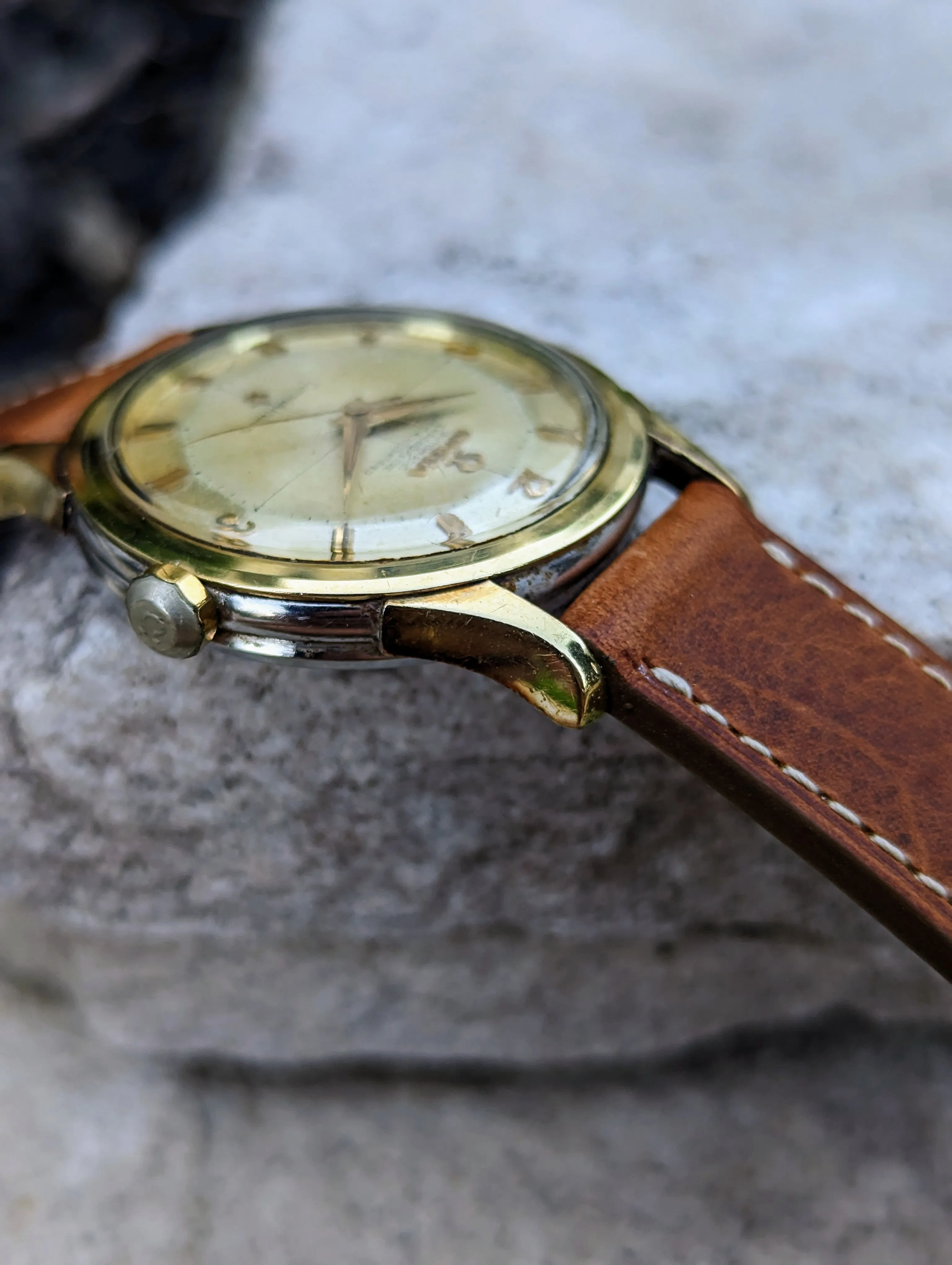 Vintage Omega Constellation 2852 - Pie pan