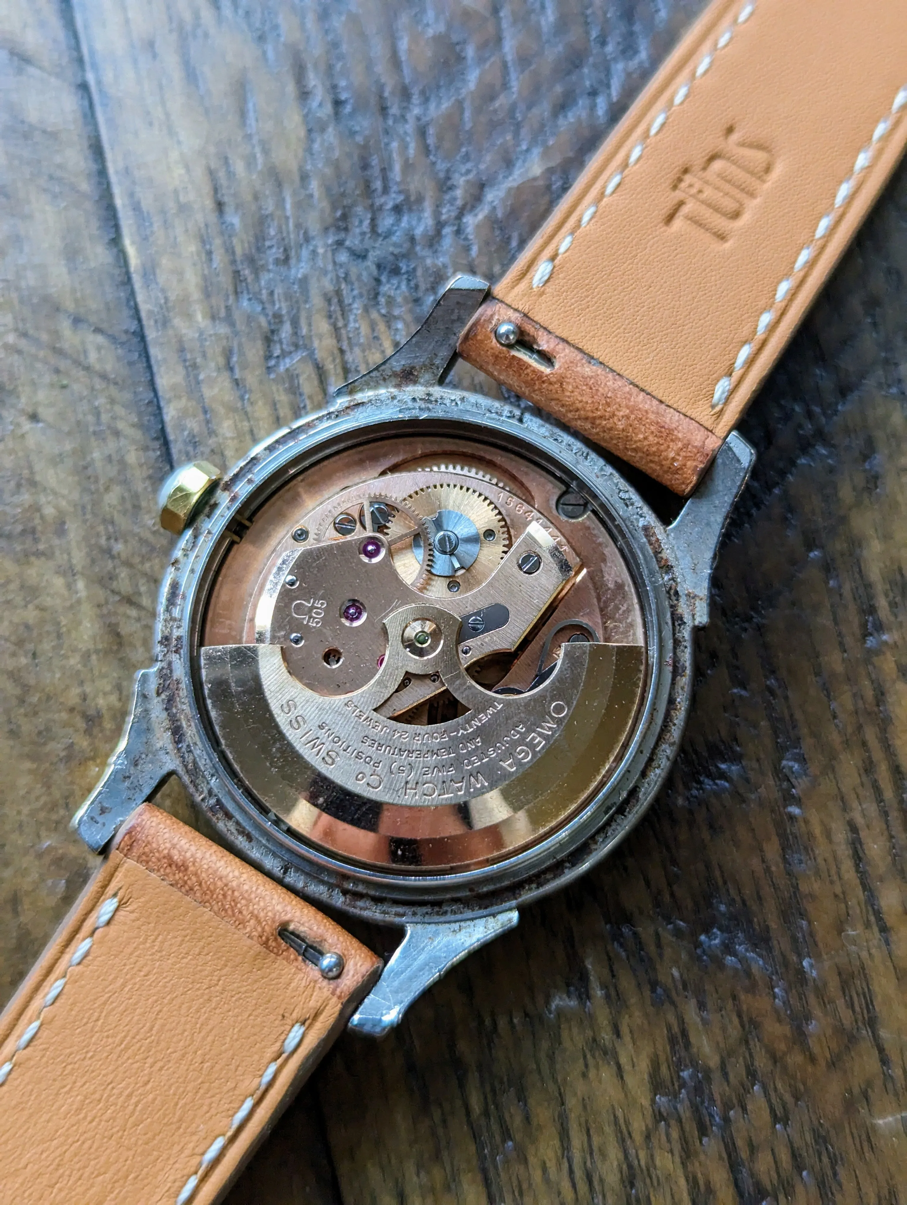 Vintage Omega Constellation 2852 - Pie pan