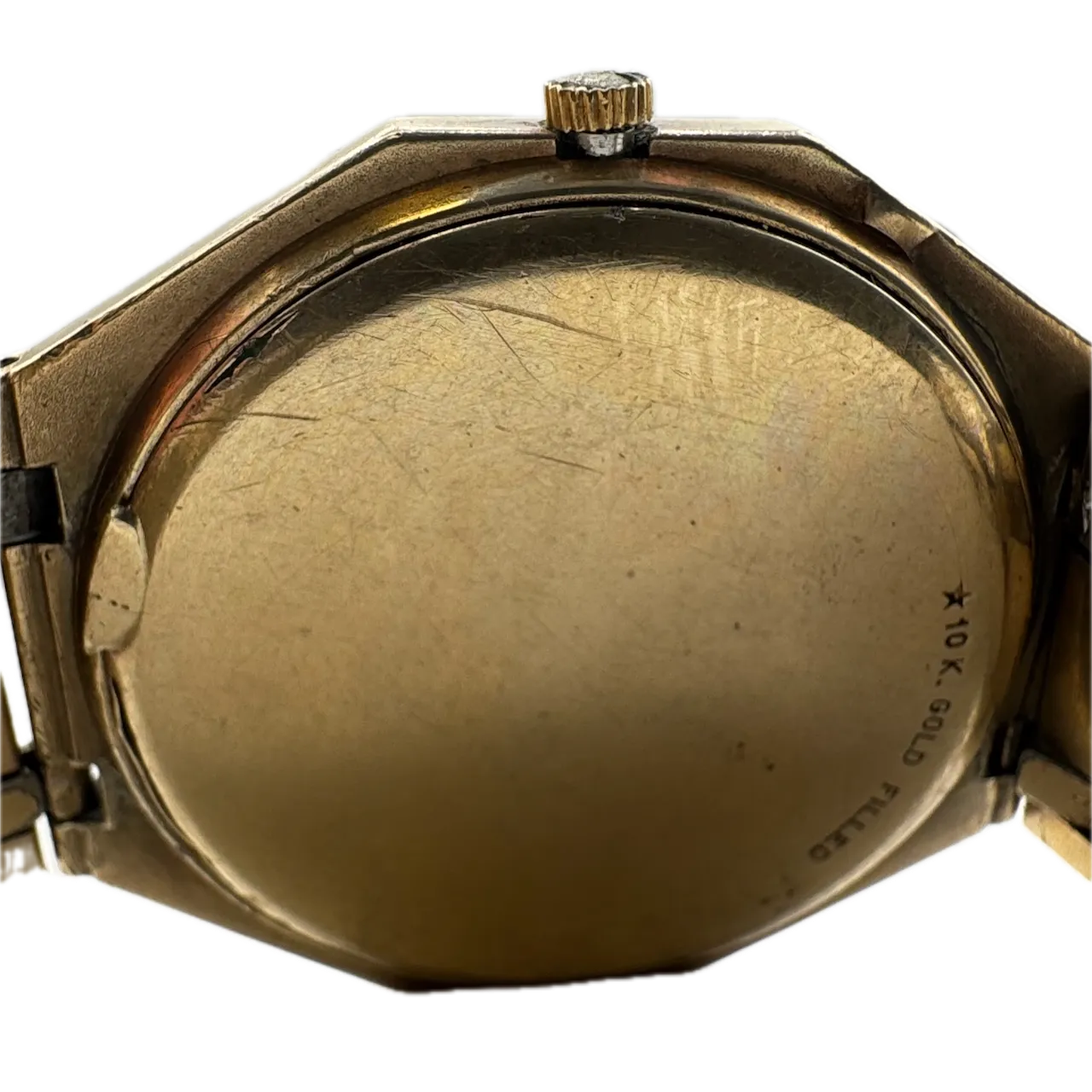 Vintage Omega Constellation Chronometer Octagon Men's Quartz Wristwatch 10k GF