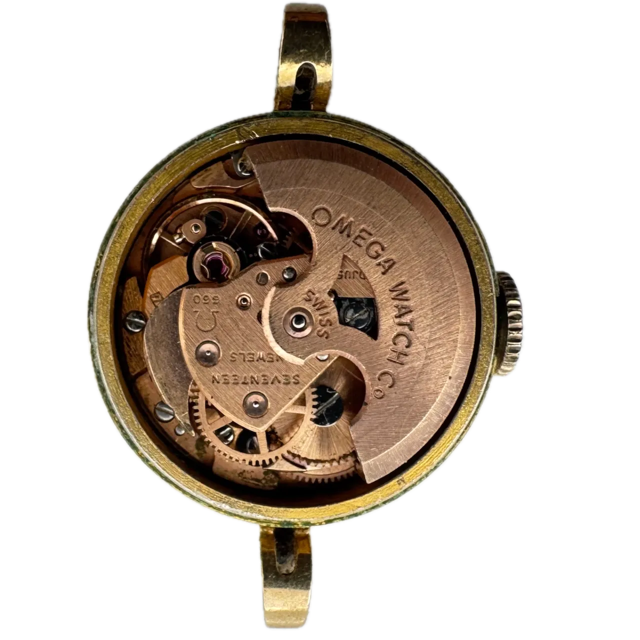 Vintage Omega Ladymatic Ladies Automatic Wristwatch 660 Swiss Gold FIlled