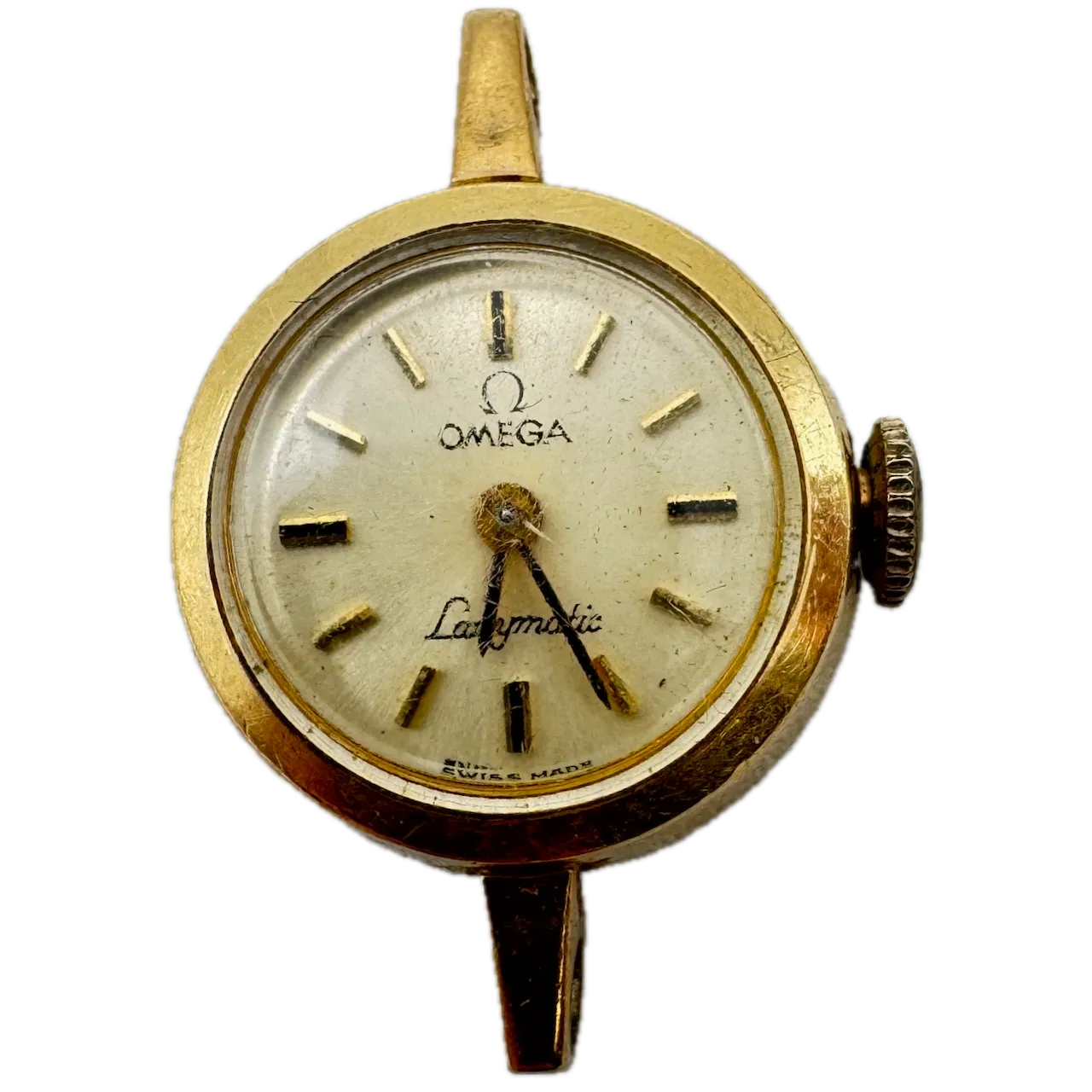 Vintage Omega Ladymatic Ladies Automatic Wristwatch 660 Swiss Gold FIlled