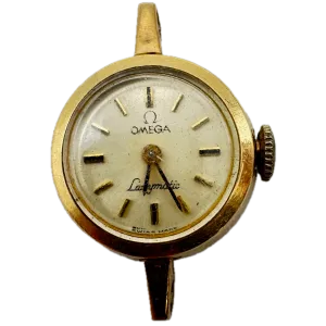 Vintage Omega Ladymatic Ladies Automatic Wristwatch 660 Swiss Gold FIlled